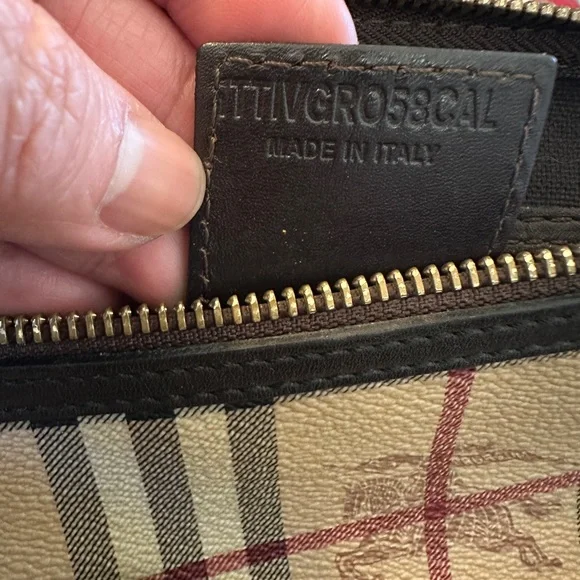 Burberry Nova Plaid Boston Bag - Picture 9 of 14